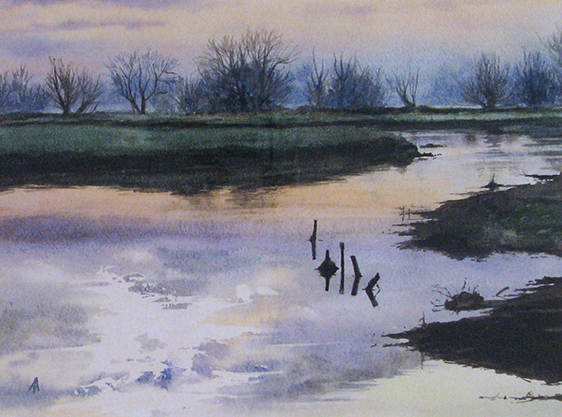 Original Signed Watercolour